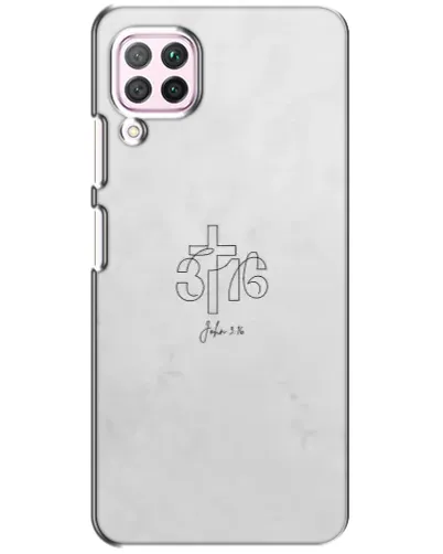 Чехол для Huawei P40 Lite с картинкой «Иоанна 3:16 Крест» Чехол для Huawei P40 Lite с картинкой «Иоанна 3:16 Крест»