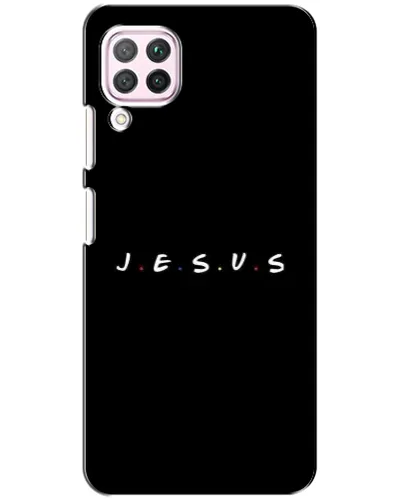 Чехол для Huawei P40 Lite с картинкой «Точки веры J.E.S.U.S.» Чехол для Huawei P40 Lite с картинкой «Точки веры J.E.S.U.S.»