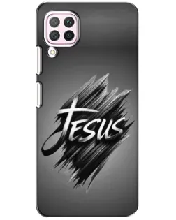 Чехол для Huawei P40 Lite с картинкой «Надпись Jesus Graffiti» Чехол для Huawei P40 Lite с картинкой «Надпись Jesus Graffiti»