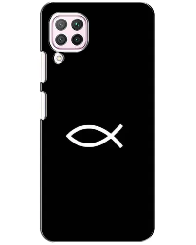 Чехол для Huawei P40 Lite с картинкой «Символ рыбы Jesus» Чехол для Huawei P40 Lite с картинкой «Символ рыбы Jesus»