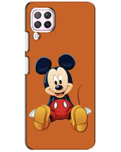 Чехол для Huawei P40 Lite с картинкой «Микки отдыхает»