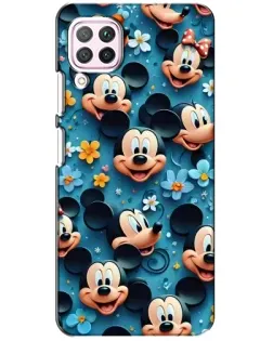 Чехол для Huawei P40 Lite с картинкой «Паттерн Микки и Минни» Чехол для Huawei P40 Lite с картинкой «Паттерн Микки и Минни»