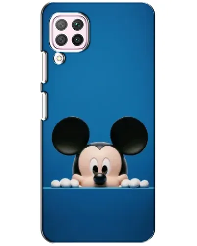 Чехол для Huawei P40 Lite с картинкой «Микки выглядывает»