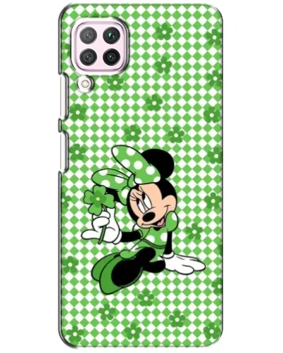 Чехол для Huawei P40 Lite с картинкой «Mickey в клетку»