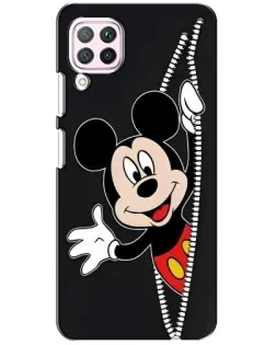 Чехол для Huawei P40 Lite с картинкой «Микки раздвигает стены» Чехол для Huawei P40 Lite с картинкой «Микки раздвигает стены»