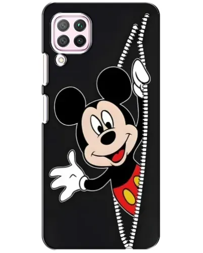 Чехол для Huawei P40 Lite с картинкой «Микки раздвигает стены»