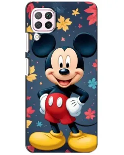 Чехол для Huawei P40 Lite с картинкой «Осенний Mickey Mouse» Чехол для Huawei P40 Lite с картинкой «Осенний Mickey Mouse»