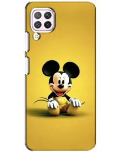 Чехол для Huawei P40 Lite с картинкой «Микки на желтом» Чехол для Huawei P40 Lite с картинкой «Микки на желтом»