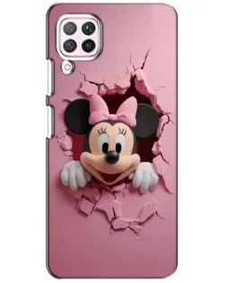 Чехол для Huawei P40 Lite с картинкой «Минни сквозь стену» Чехол для Huawei P40 Lite с картинкой «Минни сквозь стену»