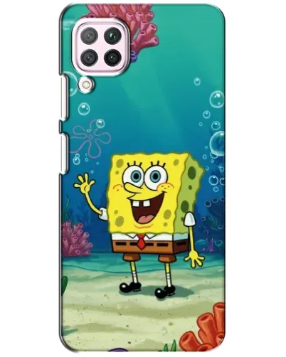 Чехол для Huawei P40 Lite с картинкой «Подводный привет»