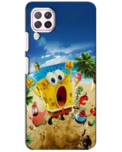 Чехол для Huawei P40 Lite с картинкой «Развлечения на пляже»