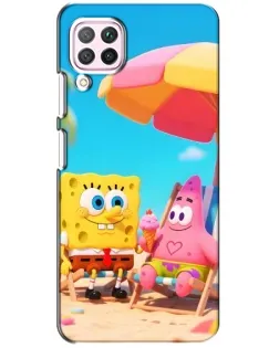 Чехол для Huawei P40 Lite с картинкой «Отдых на пляже»
