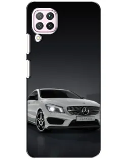 Чехол для Huawei P40 Lite с картинкой «Mercedes AMG GT Silver»