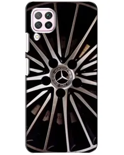 Чехол для Huawei P40 Lite с картинкой «Диск Mercedes»