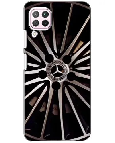 Чехол для Huawei P40 Lite с картинкой «Диск Mercedes»