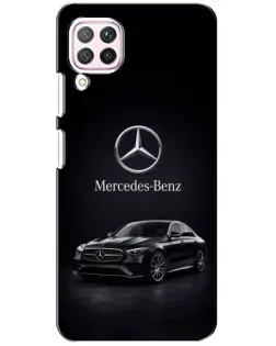 Чехол для Huawei P40 Lite с картинкой «Mercedes — решетка радиатора»