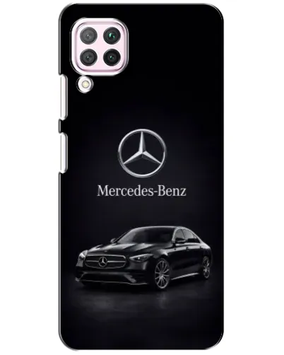 Чехол для Huawei P40 Lite с картинкой «Mercedes — решетка радиатора»
