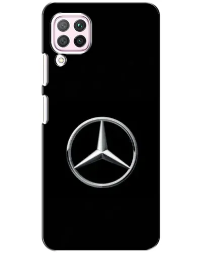 Чехол для Huawei P40 Lite с картинкой «Mercedes классический лого»