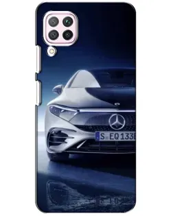 Чехол для Huawei P40 Lite с картинкой «Mercedes EQ — будущее»