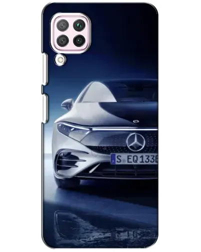 Чехол для Huawei P40 Lite с картинкой «Mercedes EQ — будущее»