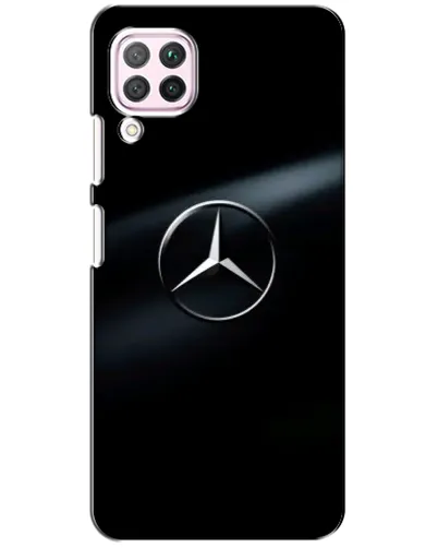 Чехол для Huawei P40 Lite с картинкой «Mercedes на металле» Чехол для Huawei P40 Lite с картинкой «Mercedes на металле»