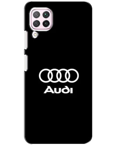 Чехол для Huawei P40 Lite с картинкой «Классическое лого Audi» Чехол для Huawei P40 Lite с картинкой «Классическое лого Audi»