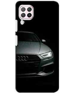 Чехол для Huawei P40 Lite с картинкой «Audi — детализация кузова»
