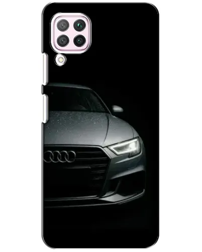 Чехол для Huawei P40 Lite с картинкой «Audi — детализация кузова» Чехол для Huawei P40 Lite с картинкой «Audi — детализация кузова»