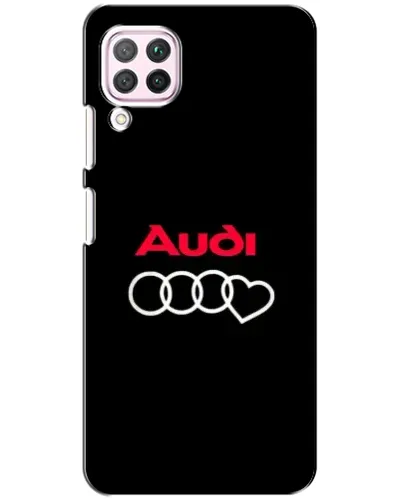 Чехол для Huawei P40 Lite с картинкой «Логотип Audi Heart» Чехол для Huawei P40 Lite с картинкой «Логотип Audi Heart»