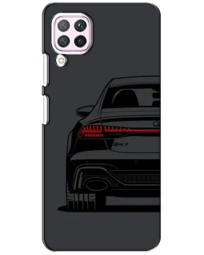 Чехол для Huawei P40 Lite с картинкой «Задняя часть Audi — арт» Чехол для Huawei P40 Lite с картинкой «Задняя часть Audi — арт»