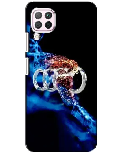 Чехол для Huawei P40 Lite с картинкой «Энергия лого Audi» Чехол для Huawei P40 Lite с картинкой «Энергия лого Audi»