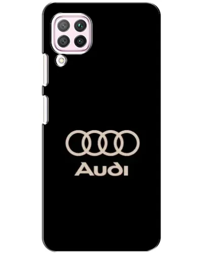 Чехол для Huawei P40 Lite с картинкой «Audi — золотой логотип» Чехол для Huawei P40 Lite с картинкой «Audi — золотой логотип»