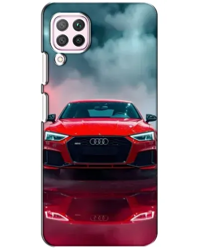 Чехол для Huawei P40 Lite с картинкой «Audi RS — красный стиль» Чехол для Huawei P40 Lite с картинкой «Audi RS — красный стиль»
