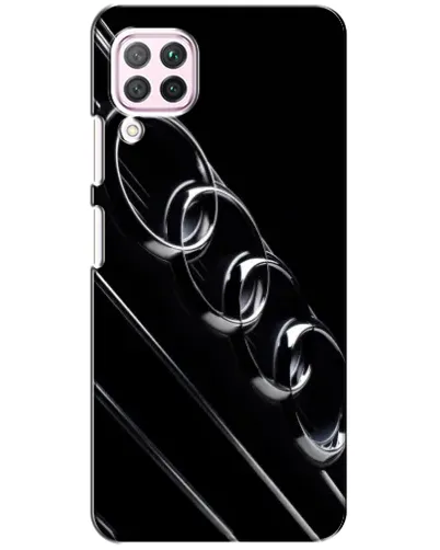 Чехол для Huawei P40 Lite с картинкой «Audi — абстрактные кольца» Чехол для Huawei P40 Lite с картинкой «Audi — абстрактные кольца»