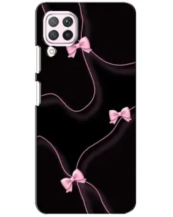 Чехол для Huawei P40 Lite с картинкой «Розовые ленты»
