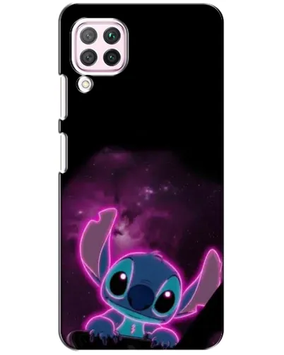 Чехол для Huawei P40 Lite с картинкой «Неоновый Stitch»