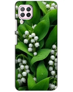 Чохол для Huawei P40 Lite з картинкою «Конвалії в зелені»