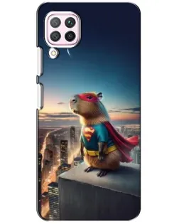 Чехол для Huawei P40 Lite с картинкой «Капи-мен супергерой»