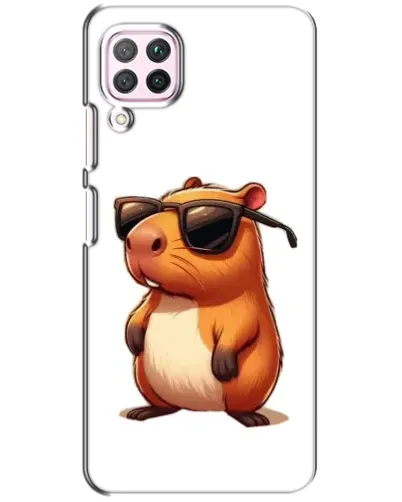 Чехол для Huawei P40 Lite с картинкой «Капибара в очках» Чехол для Huawei P40 Lite с картинкой «Капибара в очках»