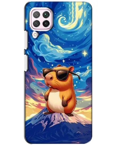 Чехол для Huawei P40 Lite с картинкой «Капибара Ван Гога» Чехол для Huawei P40 Lite с картинкой «Капибара Ван Гога»