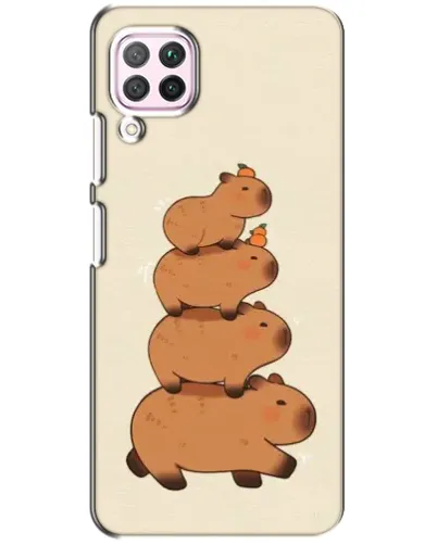 Чехол для Huawei P40 Lite с картинкой «Башня из капибар» Чехол для Huawei P40 Lite с картинкой «Башня из капибар»