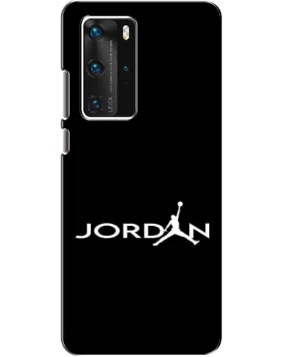 Чехол для Huawei P40 Pro с картинкой «Jordan White Logo» Чехол для Huawei P40 Pro с картинкой «Jordan White Logo»
