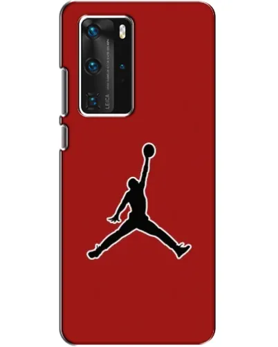 Чехол для Huawei P40 Pro с картинкой «Jordan Red Back» Чехол для Huawei P40 Pro с картинкой «Jordan Red Back»