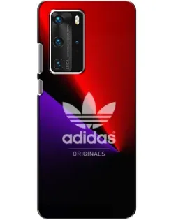 Чехол для Huawei P40 Pro с картинкой «Adidas Red Neon»