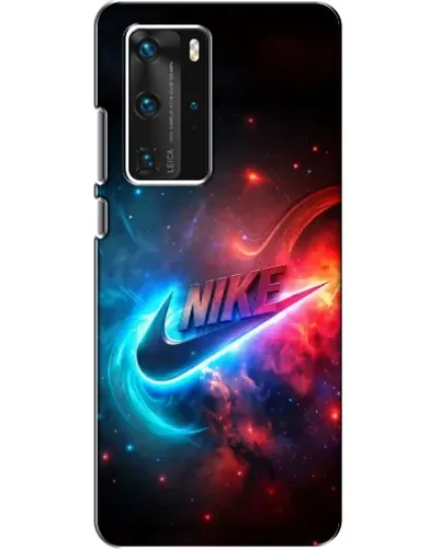 Чехол для Huawei P40 Pro с картинкой «Огненный логотип Nike» Чехол для Huawei P40 Pro с картинкой «Огненный логотип Nike»