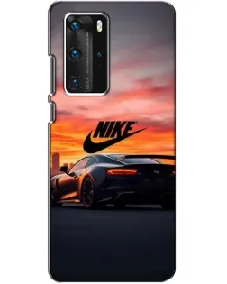 Чехол для Huawei P40 Pro с картинкой «Nike и суперкар»