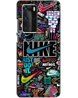 Чехол для Huawei P40 Pro с картинкой «Яркий коллаж Nike» Чехол для Huawei P40 Pro с картинкой «Яркий коллаж Nike»