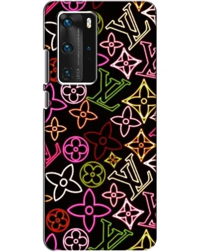 Чехол для Huawei P40 Pro с картинкой «Неоновый микс Nike» Чехол для Huawei P40 Pro с картинкой «Неоновый микс Nike»