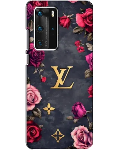 Чехол для Huawei P40 Pro с картинкой «Цветочный Louis Vuitton» Чехол для Huawei P40 Pro с картинкой «Цветочный Louis Vuitton»