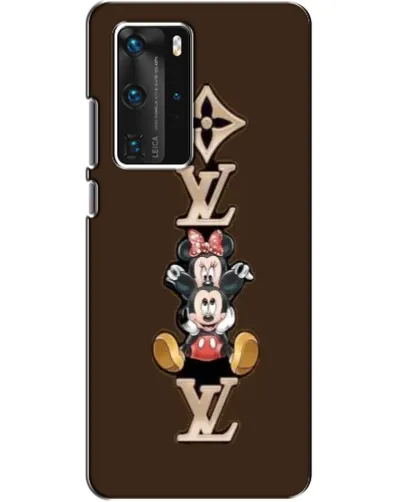 Чехол для Huawei P40 Pro с картинкой «LV и Микки Маус» Чехол для Huawei P40 Pro с картинкой «LV и Микки Маус»